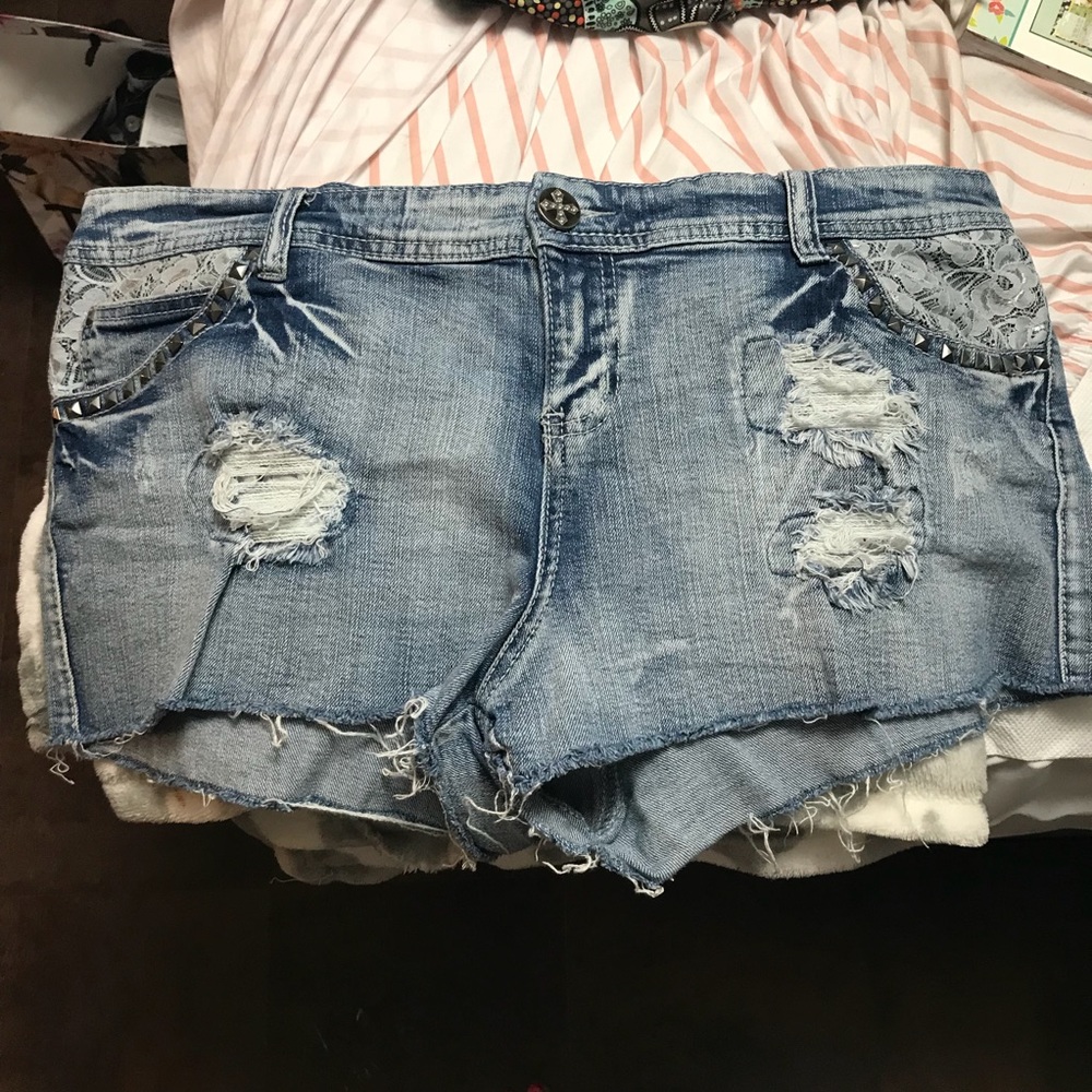 Jean shorts